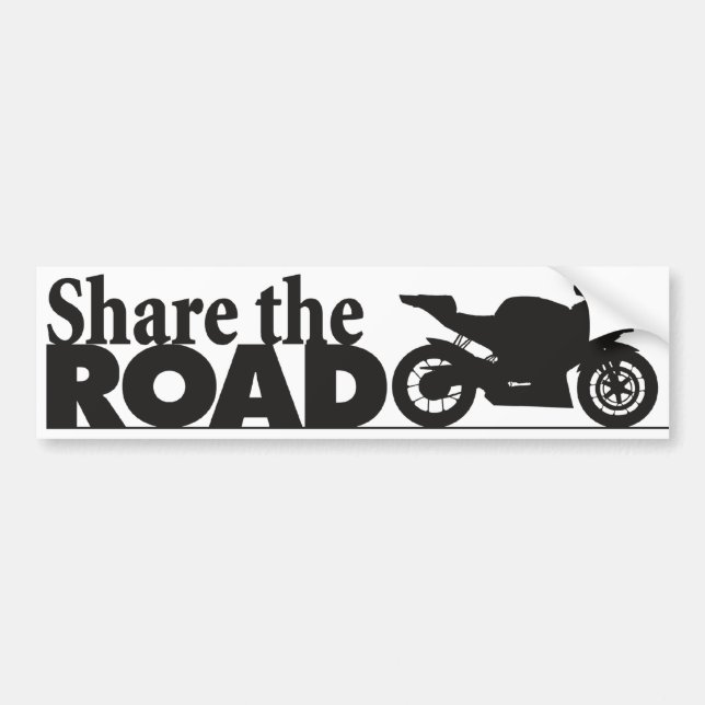 Autocollant De Voiture ShareTheRoad (Devant)