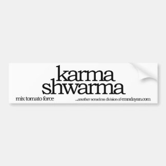 Autocollant De Voiture shwarma de karma