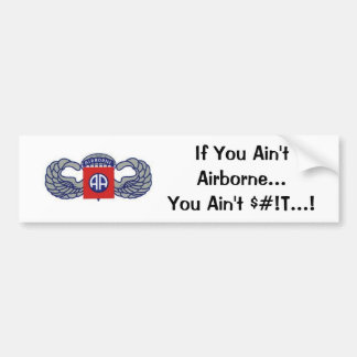 Autocollant De Voiture Si vous Aint aéroporté… vous Aint S# ! T