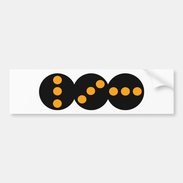 Autocollant De Voiture Signaux légers de position (Devant)