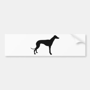 Autocollant De Voiture Silhouette de Greyhound