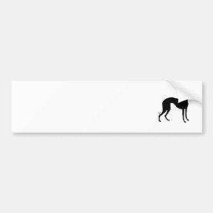 Autocollant De Voiture Silhouette de Greyhound