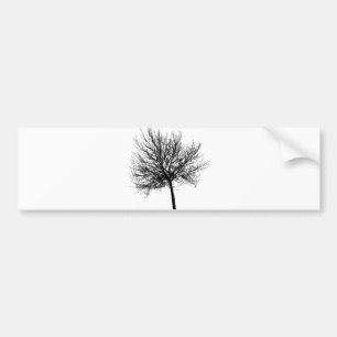 Autocollant De Voiture Silhouette de l'arbre