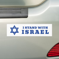 Simple étoile de David. Je suis avec Israël