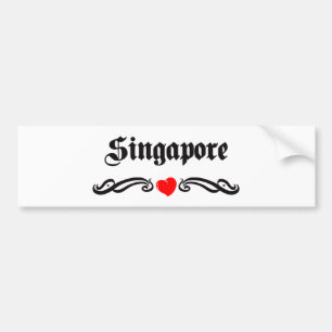 Autocollant De Voiture Singapour