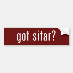 Autocollant De Voiture sitar obtenu ?