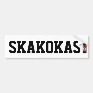 AUTOCOLLANT DE VOITURE SKAKOKASI