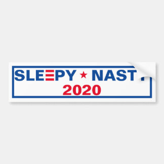 AUTOCOLLANT DE VOITURE SLEEPY * NASTY 2020