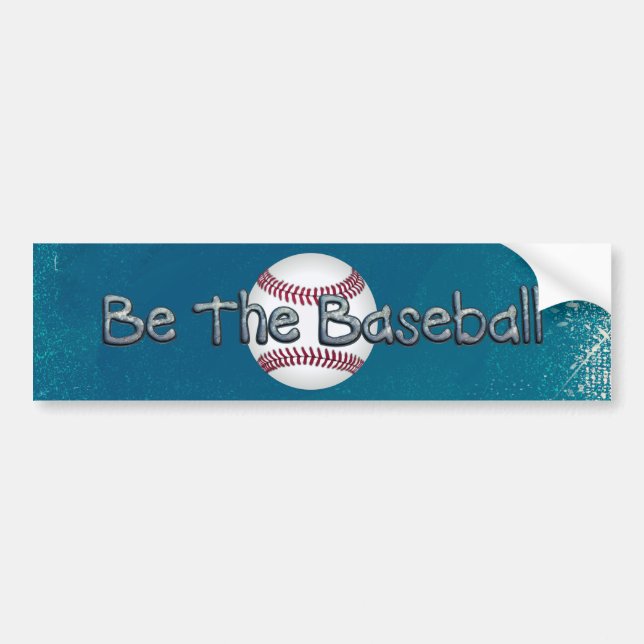 Autocollant De Voiture Slogan de baseball TOP (Devant)
