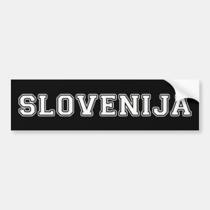 Autocollant De Voiture Slovija