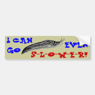 Autocollant De Voiture Slug-Off !