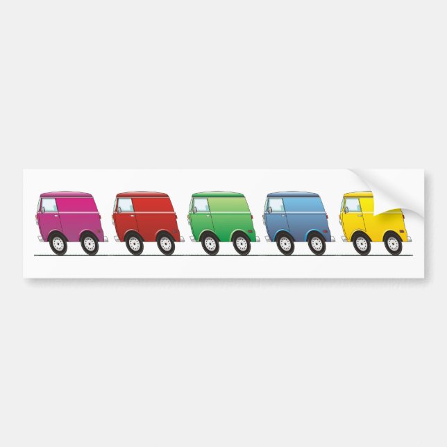 Autocollant De Voiture Smart Van Multiple (Devant)