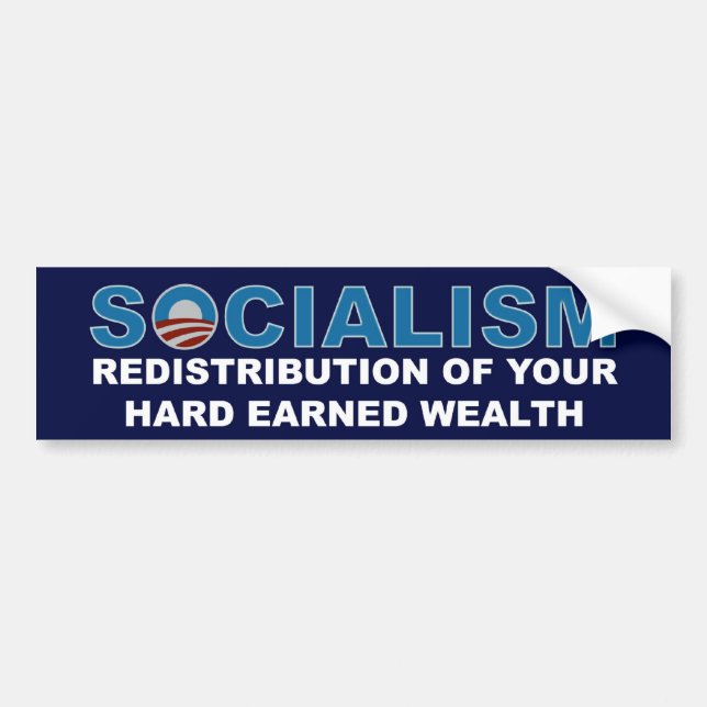 Autocollant De Voiture Socialisme (Devant)