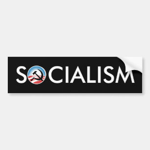 Autocollant De Voiture Socialisme d'Obama