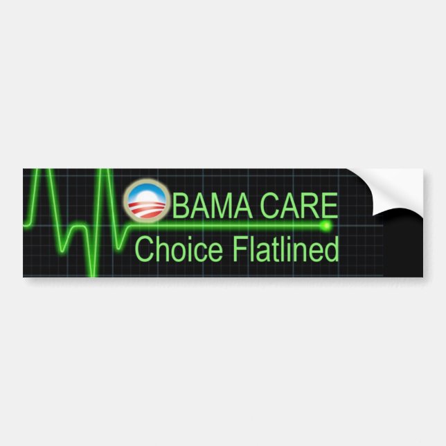Autocollant De Voiture Soin d'Obama (Devant)