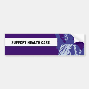 AUTOCOLLANT DE VOITURE SOINS DE SANTÉ DE SOUTIEN