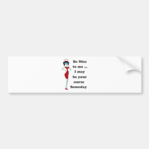 Autocollant De Voiture Sois gentil avec moi