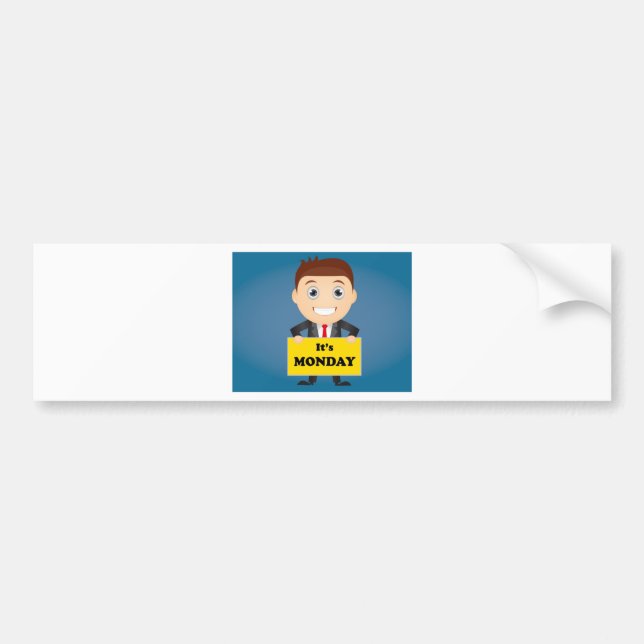 Autocollant De Voiture Son lundi (Devant)