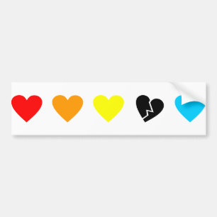Autocollant De Voiture sorcellaire de l'amour
