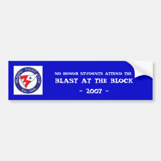 AUTOCOLLANT DE VOITURE SOUFFLEZ AU BLOC 2007 -,…