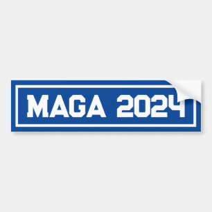 Autocollant De Voiture Soutenez Trump MAGA 2024