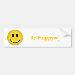 Autocollant De Voiture Soyez Happy=)
