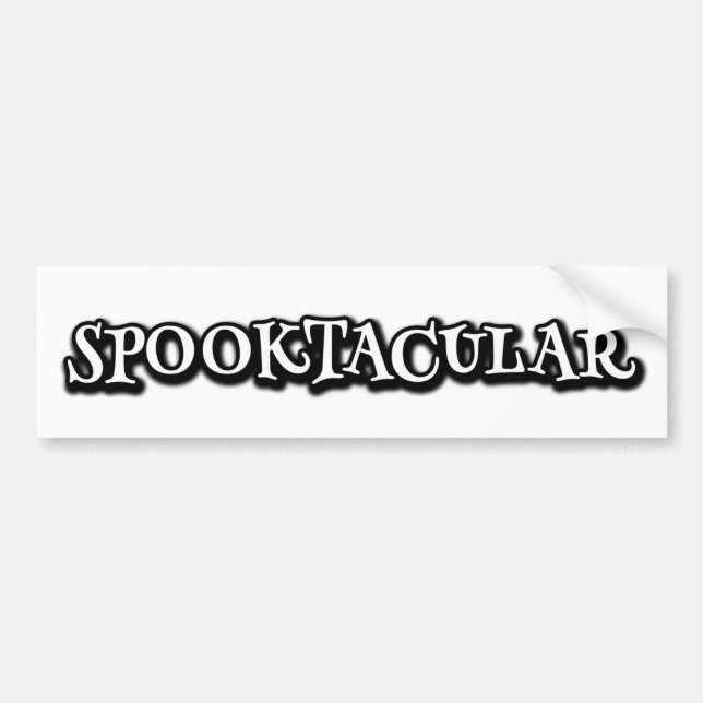 Autocollant De Voiture Spooktaculaire (Devant)