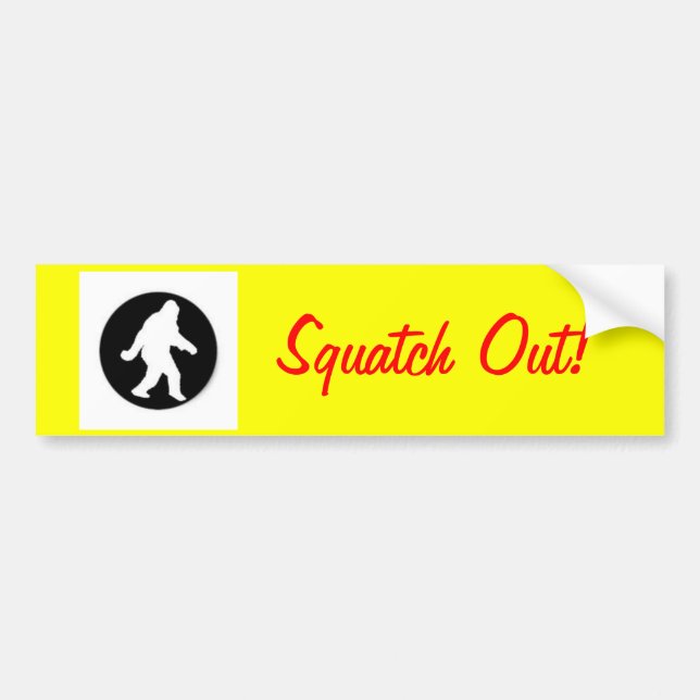 Autocollant De Voiture squatch.png, Squatch ! (Devant)
