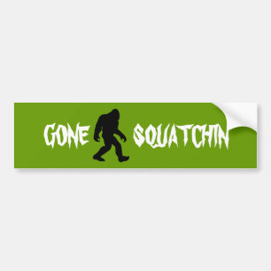 Autocollant De Voiture Squatchin allé