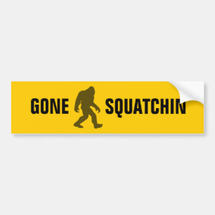 Autocollant De Voiture Squatchin allé