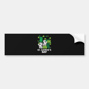 Autocollant De Voiture St Patricks Catricks Day Cats Saint Pattys