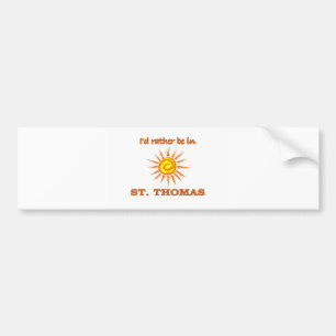 Autocollant De Voiture St Thomas