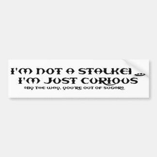 AUTOCOLLANT DE VOITURE STALKER2