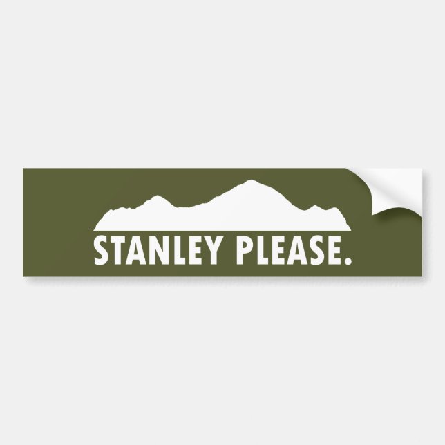 Autocollant De Voiture Stanley Idaho S'Il Vous Plaît (Devant)