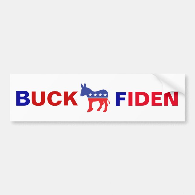 Autocollant De Voiture Sticker anti-Joe Biden (Devant)