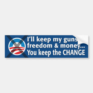 Autocollant De Voiture Sticker anti-Obama