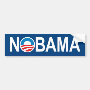 Autocollant De Voiture Sticker anti-Obama NOBAMA