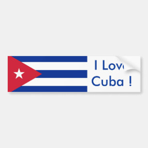 Autocollant De Voiture Sticker avec drapeau de Cuba