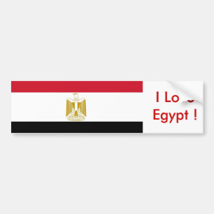 Autocollant De Voiture Sticker avec drapeau d'Egypte
