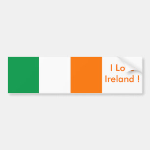 Autocollant De Voiture Sticker avec Drapeau d'Irlande