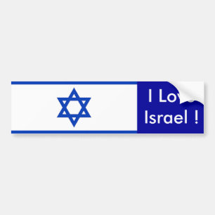 Autocollant De Voiture Sticker avec Drapeau d'Israël