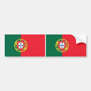 Autocollant De Voiture Sticker avec drapeau du Portugal