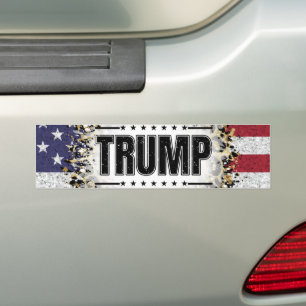 Autocollant De Voiture Sticker de pare-chocs pour l'élection Trump 2024