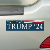 Autocollant De Voiture Sticker Donald Trump Président 24 pare-chocs (On Car)