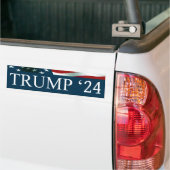 Autocollant De Voiture Sticker Donald Trump Président 24 pare-chocs (On Truck)