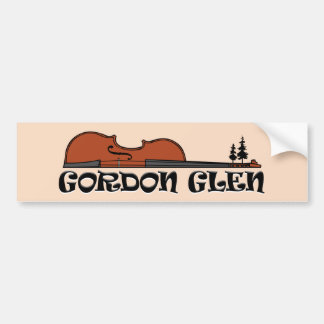 Autocollant De Voiture Sticker Gordon Glen Bumper