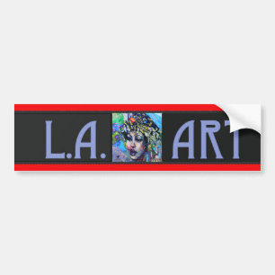 Autocollant De Voiture Sticker LA Art Bumper