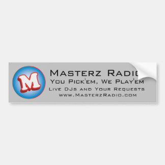Autocollant De Voiture Sticker Masterz Bumper