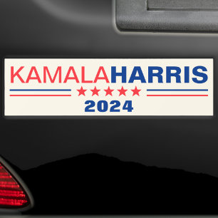 Autocollant De Voiture Sticker pare-chocs de campagne Vote Kamala Harris