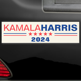 Autocollant De Voiture Sticker pare-chocs de campagne Vote Kamala Harris 